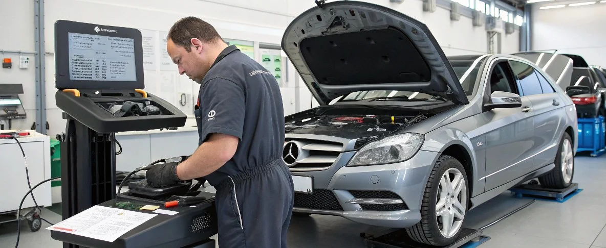 Диагностика АКПП Mercedes