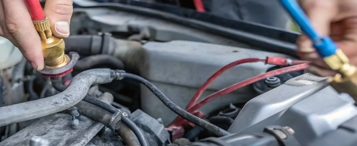 Диагностика кондиционера Mercedes