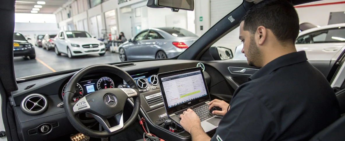 Компьютерная диагностика Mercedes